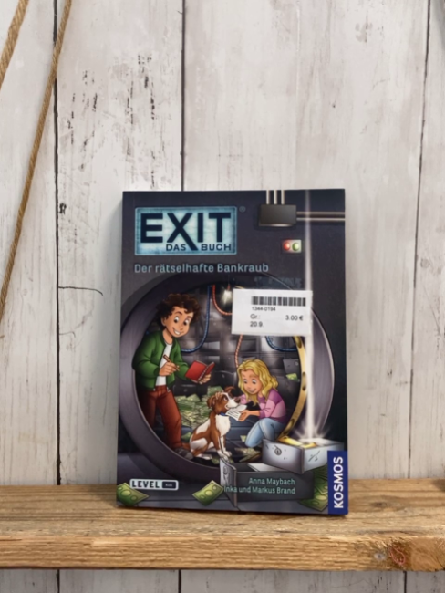   Kreativbuch Exit Der rätselhafte Bankraub