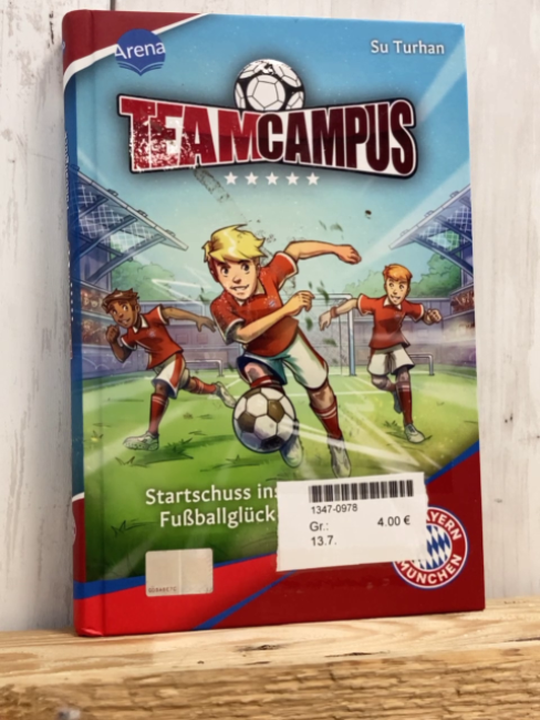   Buch Teamcampus Startschuss ins Fußballglück 
