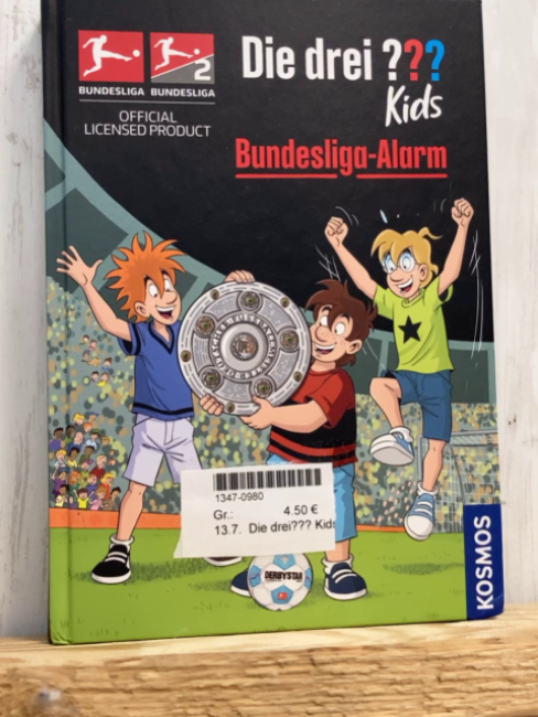 Die drei??? Kids  Buch Bundelsiga-Alarm 