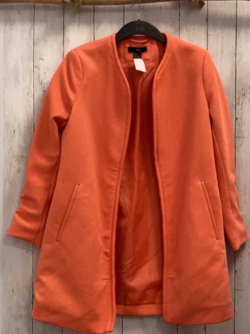 HJ&M  Blazer  Gr. 42  orange Struktur 
