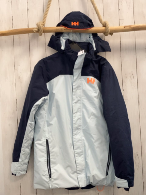 Helly Hansen Jacke Gr. 176  hellblau dunkelblau