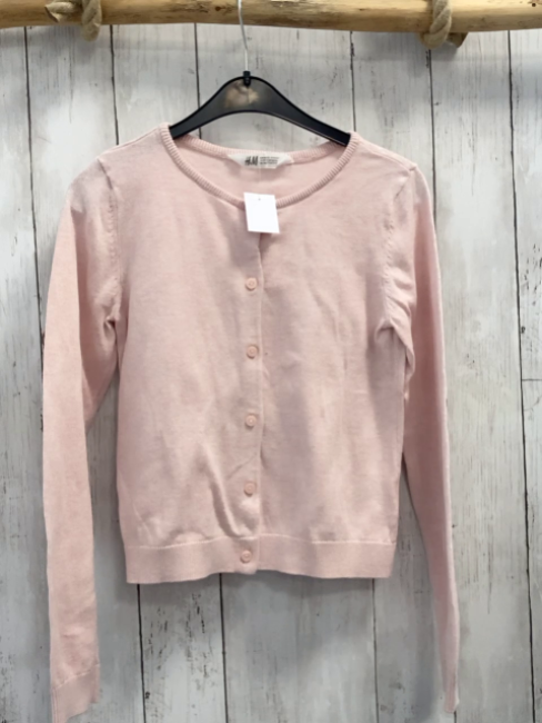 H&M Strickjacke Gr. 146  rosa