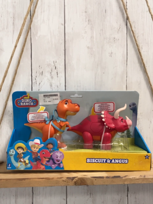 neu  Plastikspielzeug  Dino Ranch 2 Dinos 