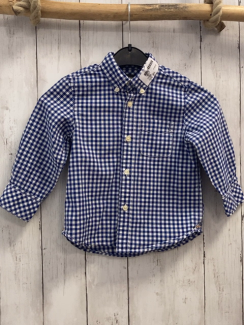 H&M  Hemd  Gr. 92  blau weiß kariert 