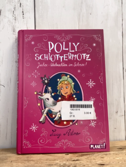  Buch Polly Schlottermotz Juchee - Weihnachten im Schnee 