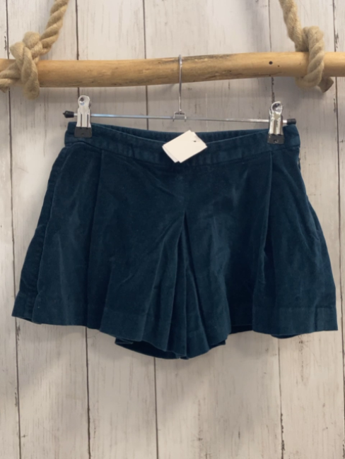 Jacadi  Shortsrock  Gr. 128/134  dunkelpetrol Samt 