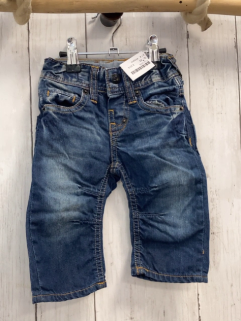 Vingino  Hose  Gr. 62  blau Jeans Bund verstellbar 