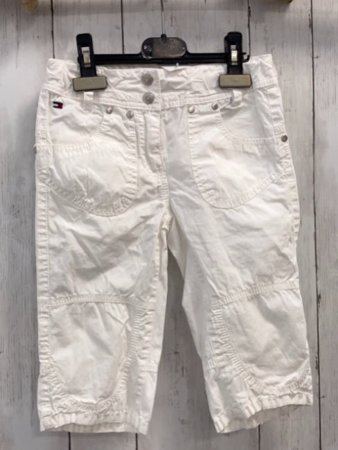 Tommy Hilfiger  Caprihose  Gr. 116  weiß Bund verstellbar