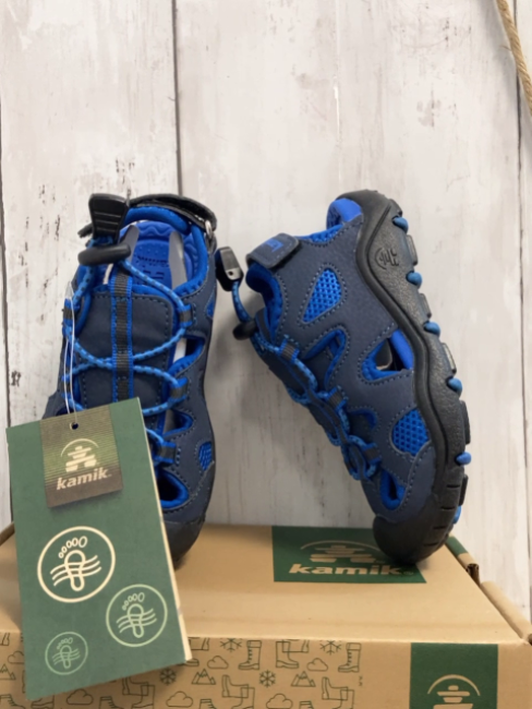 neu Kamik  Halbsandalen  Gr. 25  dunkelblau blau Karton vorhanden 