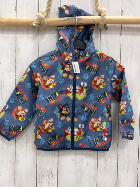 Nickelodeon Regenjacke Gr. 104  blau Paw Patrol
