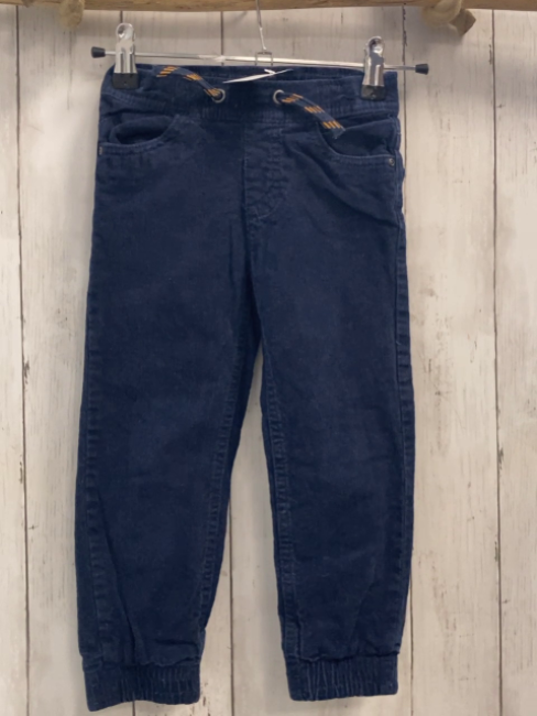   Hose  Gr. 104  blau Kord gefüttert 