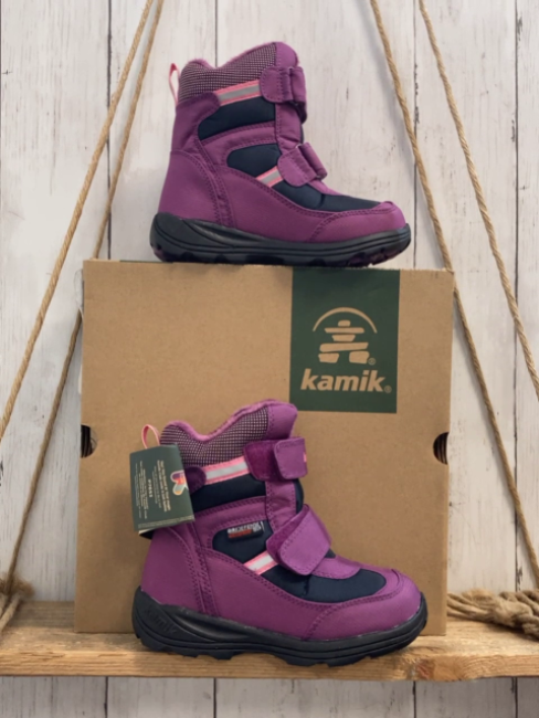 neu Kamik Winterboots Gr. 29  lila blau