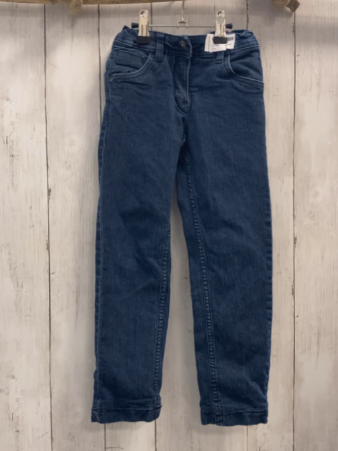  Hose Gr. 116  blau jeans Bund verstellbar gefüttert