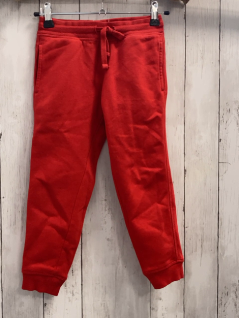  Jogginghose Gr. 116  rot Kordel