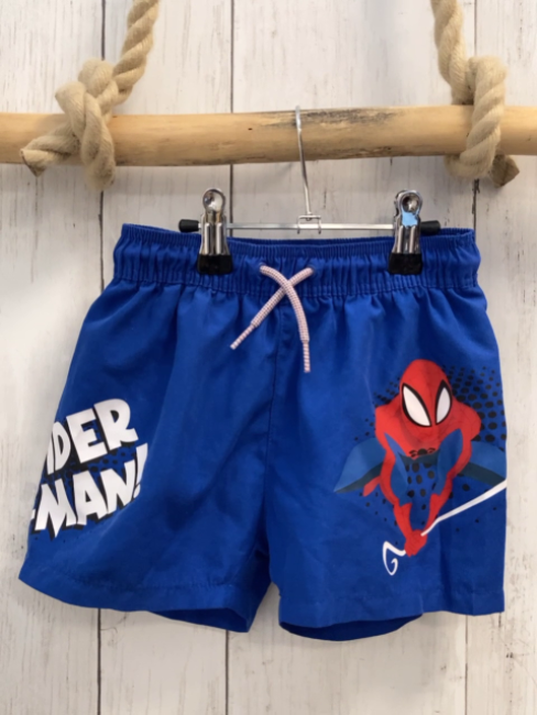   Badeshorts  Gr. 98  blau spiderman 