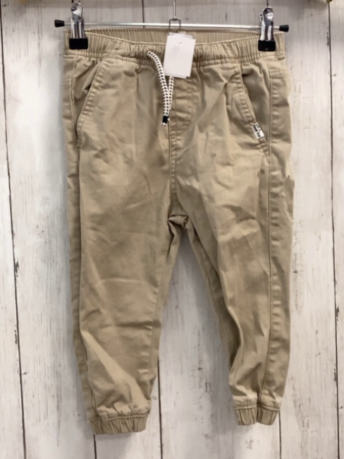  Hose Gr. 92  beige Kordel