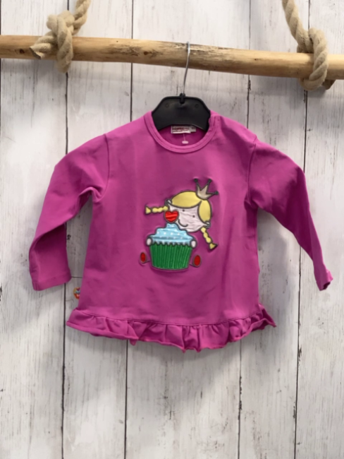 Bondi Langarmshirt Gr. 80  beerenton Prinzessin