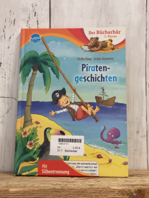 Bücherbär  Buch Piratengeschichten 