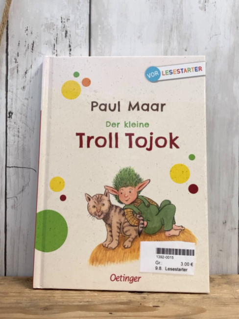 Lesestarter  Buch Der kleine Troll Tojok 
