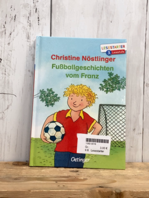 Lesestarter  Buch Fußballgeschichten von Franz 
