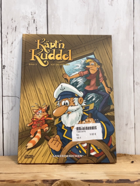   Buch Käpt´n Kuddel Auf Orkanfahrt 