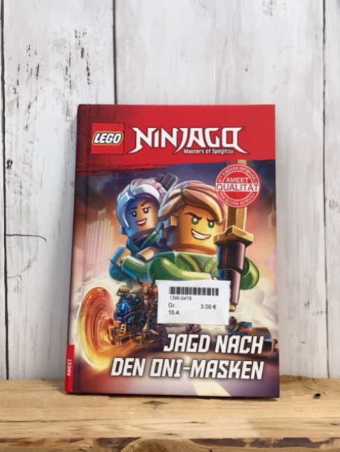   Buch Ninjago Jagd nach den Oni-Masken 