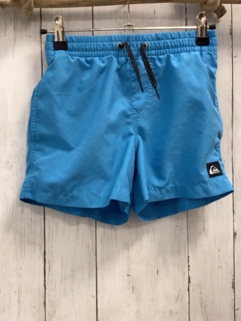 Quiksilver  Badeshorts  Gr. 128  hellblau schwarze Kordel