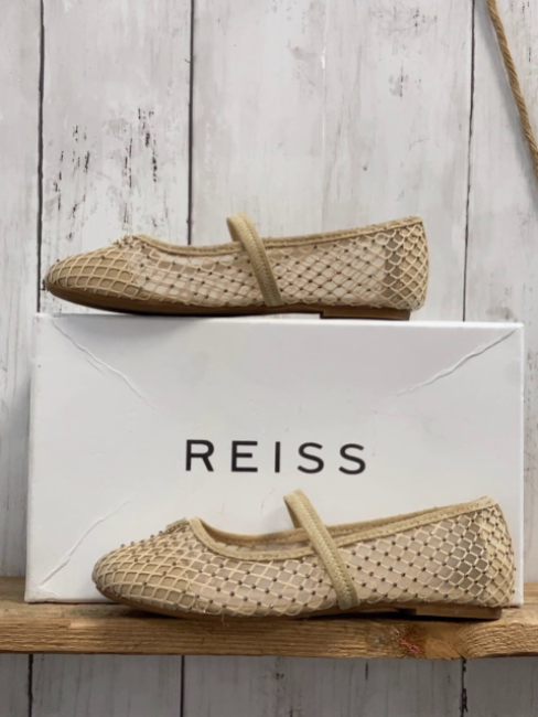 Reiss  Schuhe  Gr. 30  Netz + hellbraune Rauten mit Steinen NP 48 Pfund 