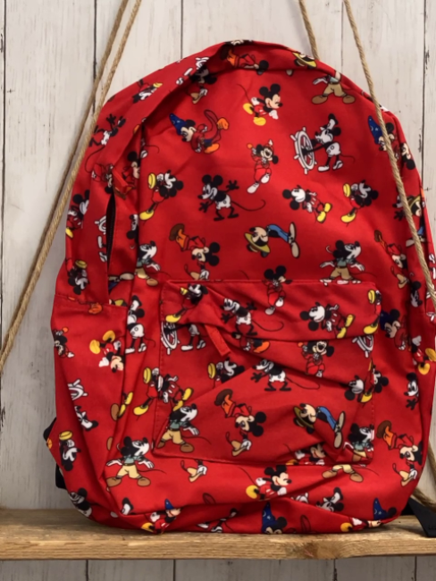 neu  Rucksack Gr. H: 50cm   rot Micky Mouse Figuren NP 28 € 