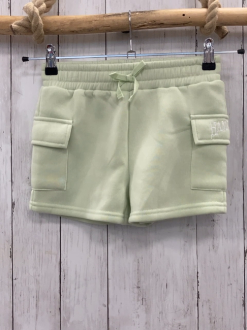 Olivia Kay  Shorts  Gr. 128  mint aufgesetzte Taschen Gummizugbund mit Schleife 
