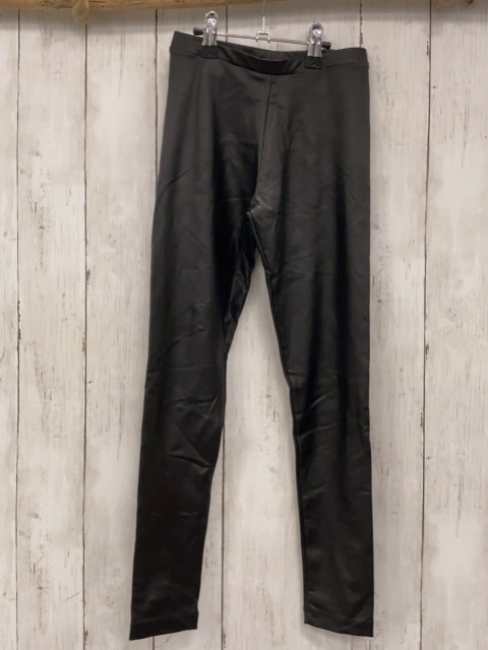 Zara  Jeggings  Gr. 134  schwarz lederoptik 