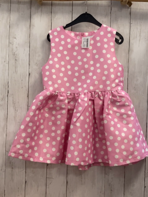 Mama Luma  Kleid  Gr. 140  rosa weiße Punkte 