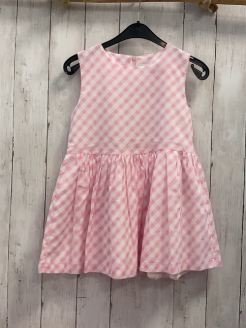 Mama Luma  Kleid  Gr. 140  rosa weiß kariert 