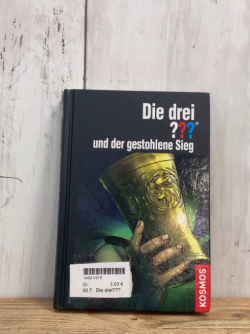 Die drei???  Buch ... und der gestohlene Sieg 