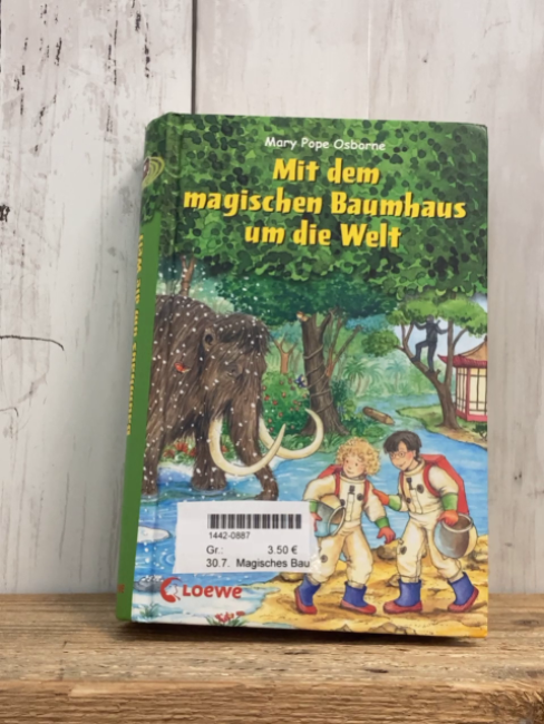 Magisches Baumhaus  Buch Mit dem magischen Baumhaus um die Welt 