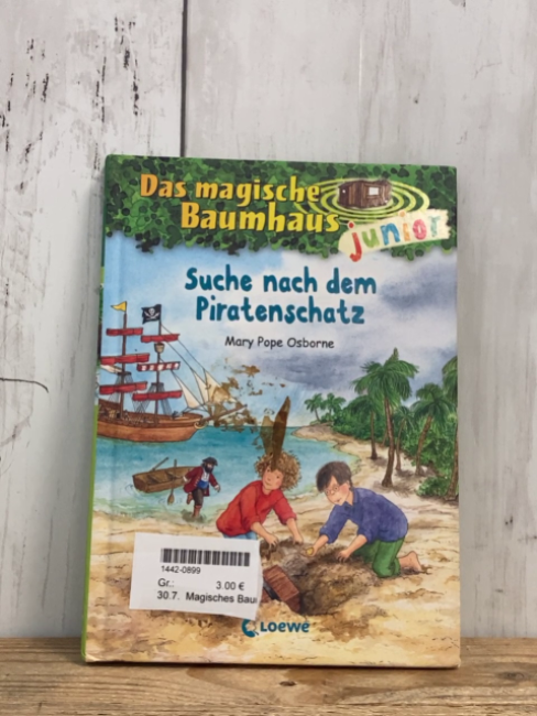 Magisches Baumhaus Junior  Buch Suche nach dem Piratenschatz 