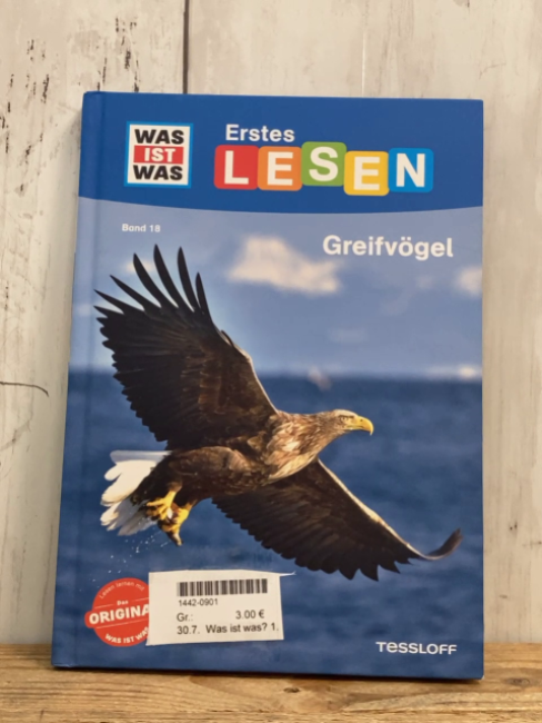 Was ist was? 1. Lesen  Buch Greifvogel