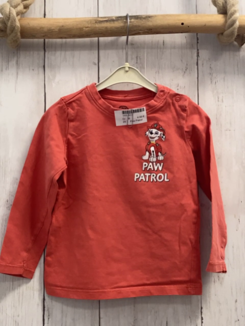 Paw Patrol  Langarmshirt  Gr. 86  rot Paw Patrol 
