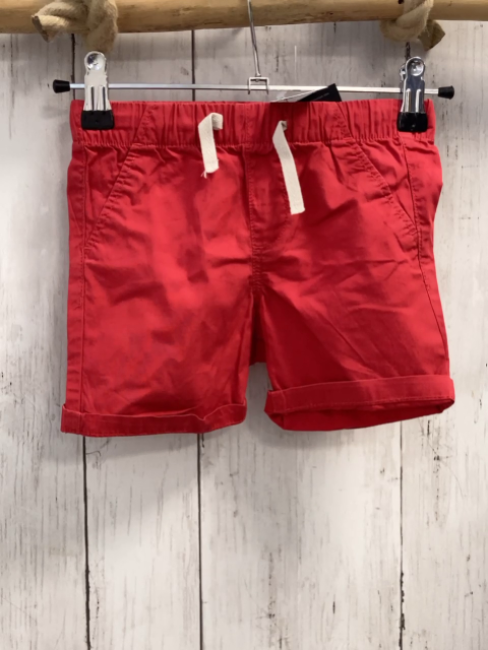 H&M  Shorts  Gr. 86  rot weiße Kordel 