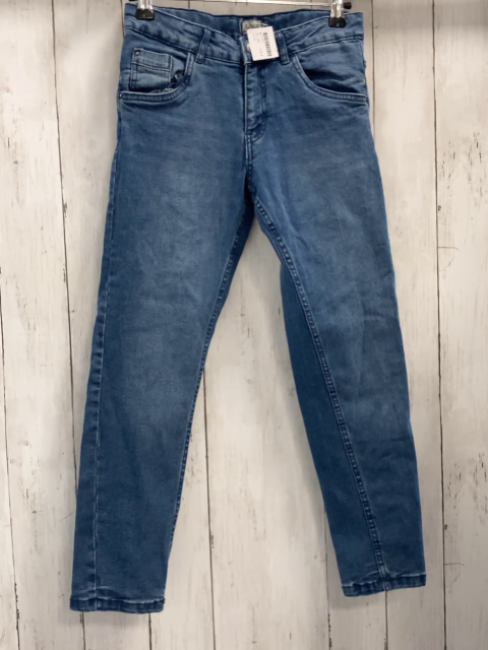   Hose  Gr. 140  blau Jeans Bund verstellbar 