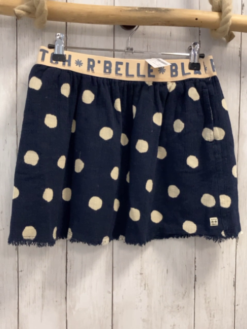 Scotch R´belle Rock Gr. 158  blau beige Punkte Bund mit Schrift