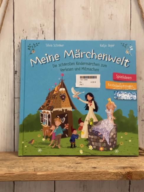  Buch Meine Märchenwelt, Kindermärchen zum Vorlesen und Mitmachen: Spielideen, Bastelanleitungen, Rezepte 
