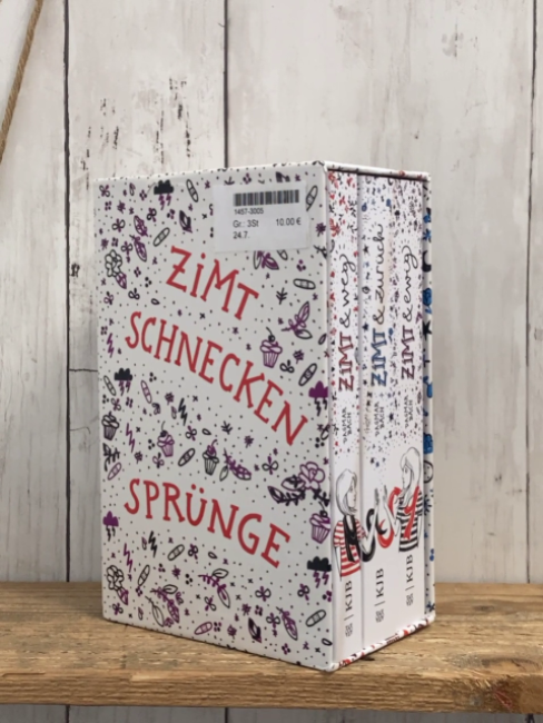   Buchschuber 3 Bücher  Zimt Die vertauschten Welten der Victoria Kind Staffel 1 Band 1 bis 3 