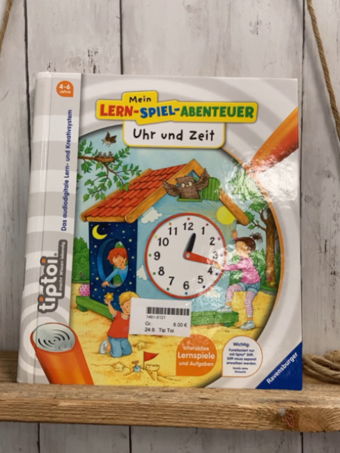 Tip Toi  Pappbuch Mein Lern-Spiel-Abenteuer Uhr und Zeit 