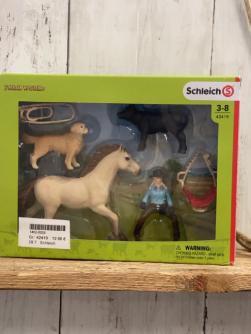 Schleich 42419  Farm World Westernreiten 