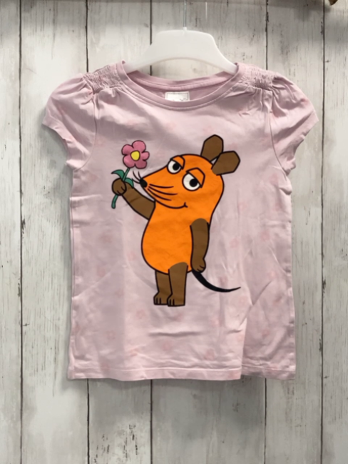   T-Shirt  Gr. 116  rosa Die Maus 