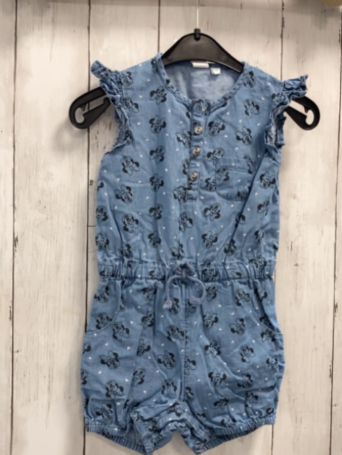 Disney  Playsuit  Gr. 80  blau jeans Minnie Mouse 