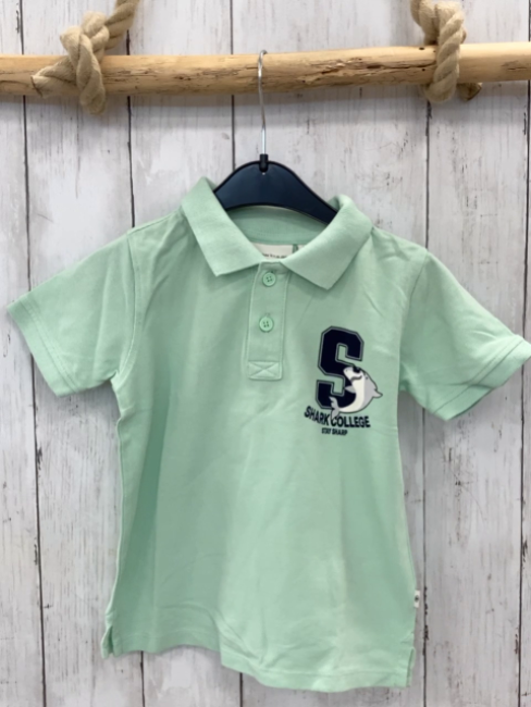 Tom Tailor T-Shirt Gr. 92  mint Kragen
