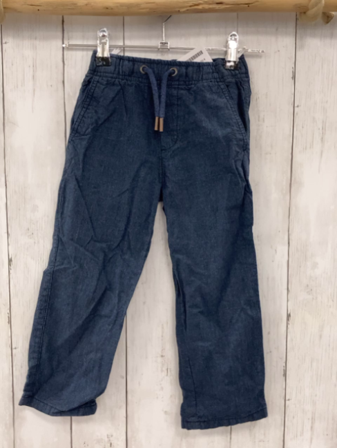  Hose Gr. 104  blau meliert Kordel Bund verstellbar