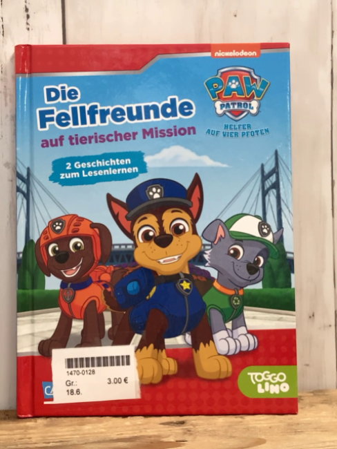   Buch Paw Patrol Die Fellfreunde 